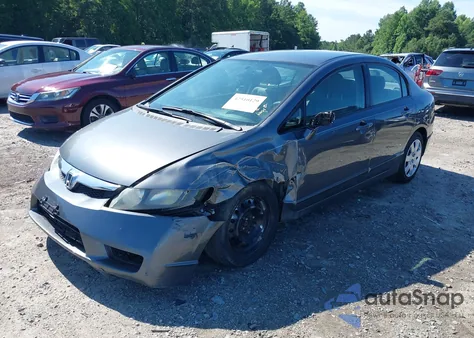 2010 Honda Civic Lx из США, поврежденный, VIN 2HGFA1F58AH301291